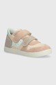 Primigi sneakersy dziecięce imitacja skóry licowej beżowy 5854211.25.29