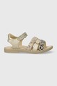 Primigi sandale din piele pentru copii 5888822.27.30 aur SS24