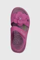 ružová Detské semišové sandále Primigi