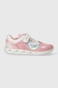 Primigi sneakersy dziecięce syntetyczny różowy 5965511