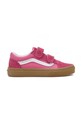 Vans tenisówki dziecięce Old Skool V skóra zamszowa różowy VN000CS1PNK