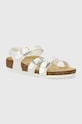 Birkenstock sandale copii Kumba K BF Planet friendly alb 1026909.24.35