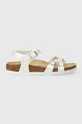 Birkenstock sandali per bambini Kumba K BF bianco