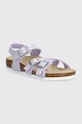 Детские сандалии Birkenstock Kumba K BF фиолетовой 1026907.24.35