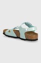 Дівчинка Дитячі сандалі Birkenstock Rio Kids BF Patent 1026870.24.35 бірюзовий
