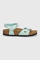 Dětské sandály Birkenstock Rio Kids BF Patent 1026870.36.39 tyrkysová SS24