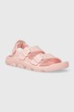 Дитячі сандалі Birkenstock Mogami AS Kids BF Icy Planet friendly рожевий 1026739.24.35