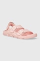 Birkenstock sandale copii Mogami AS Kids BF Icy Planet friendly roz 1026739.24.35