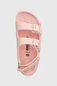 ružová Detské sandále Birkenstock Mogami AS Kids BF Icy