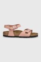 Παιδικό τσαντάκι Birkenstock Rio Kids BFBC απομίμηση λείου δέρματος ροζ 1026837.36.39