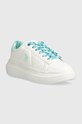 Detské tenisky U.S. Polo Assn. HELIS013A HELIS013A.35.39 tyrkysová SS24