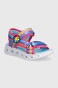 Skechers sandale copii HEART LIGHTS SANDALS MISS VIBRANT turcoaz 302675L