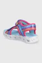 Skechers sandali per bambini HEART LIGHTS SANDALS MISS VIBRANT Gambale: Materiale tessile Parte interna: Materiale sintetico, Materiale tessile Suola: Materiale sintetico