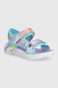 бирюзовый Детские сандалии Skechers UNICORN DREAMS SANDAL MAJESTIC BLISS Для девочек