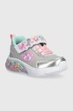 Detské tenisky Skechers MY DREAMERS textilný strieborná 303155N