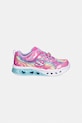 Skechers FLUTTER HEART LIGHTS GROOVY SWIRL tenisky detské 303253L ružová SS26