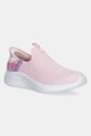 Skechers sneakers pentru copii ULTRA FLEX 3.0 COLORY WILD mic de statură roz 303801L