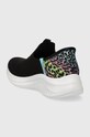Dievča Detské tenisky Skechers ULTRA FLEX 3.0 COLORY WILD 303801L čierna