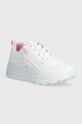 Skechers sneakers pentru copii UNO LITE EASY ZIP sintetic alb 310387L