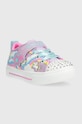 Детски ниски кецове Skechers TWINKLE SPARKS JUMPIN CLOUDS 314809N виолетов SS24
