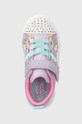 Skechers tenisówki dziecięce TWINKLE SPARKS JUMPIN CLOUDS fioletowy 314809N