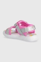 Dječje sandale Skechers RAINBOW SHINES UNICORN SPARKLES Vanjski dio: Sintetički materijal Unutrašnji dio: Sintetički materijal, Tekstilni materijal Potplat: Sintetički materijal