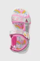 ružová Detské sandále Skechers RAINBOW SHINES UNICORN SPARKLES