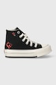 Converse trampki dziecięce A09122C czarny SS24