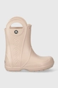 Гумові чоботи Crocs HANDLE RAIN BOOT рожевий