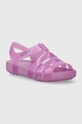 Crocs sandały dziecięce ISABELLA JELLY SANDAL fioletowy 209837.CROCS.ISABELLA.J