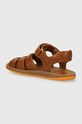 Fete Camper sandale din piele pentru copii 80177.28.34 maro