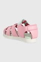 DÍVKA Dětské kožené sandály Camper K800489 růžová