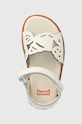 Camper sandały skórzane dziecięce biały K800560