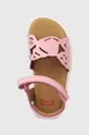 розовый Детские кожаные сандалии Camper
