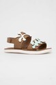 Camper sandali in pelle bambino/a Planet friendly marrone K800591.25.27