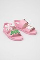 Dievča Detské kožené sandále Camper K800591.35.38 ružová