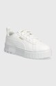 Дитячі кросівки Puma Mayze Lth PS низька білий 384528