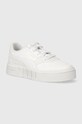 Dětské sneakers boty Puma Cali Court Lth PS nízký bílá 394385