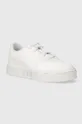 λευκό Παιδικά αθλητικά παπούτσια Puma Cali Court Lth PS Για κορίτσια