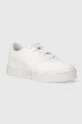 белый Детские кроссовки Puma Cali Court Lth PS Для девочек