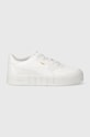 Dětské sneakers boty Puma Cali Court Lth PS 394385 bílá SS24
