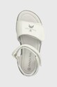 Sandály Patrizia Pepe Girl bílá JPP125