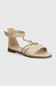 Patrizia Pepe sandale copii sintetic bej PPJ293.32.34