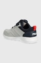 Fete Fila sneakers pentru copii FILA FOGO velcro FFK0185.G gri