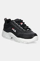 Fila sneakers pentru copii mic de statură negru FFT0009.G
