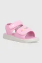 roza Dječje sandale New Balance SYA750C3 Za djevojčice