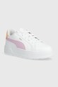 Puma sneakersy dziecięce Karmen L PS S Planet friendly biały 387375