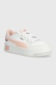 Παιδικά αθλητικά παπούτσια Puma Carina Street PS Planet friendly λευκό 393847