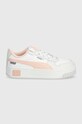 Παιδικά αθλητικά παπούτσια Puma Carina Street PS 393847 λευκό SS25
