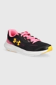 nero Under Armour scarpe per bambini GGS Charged Rogue 4 Ragazze